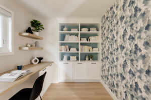 Hawkwood Calgary Full Renovation Office Nook Interior Design